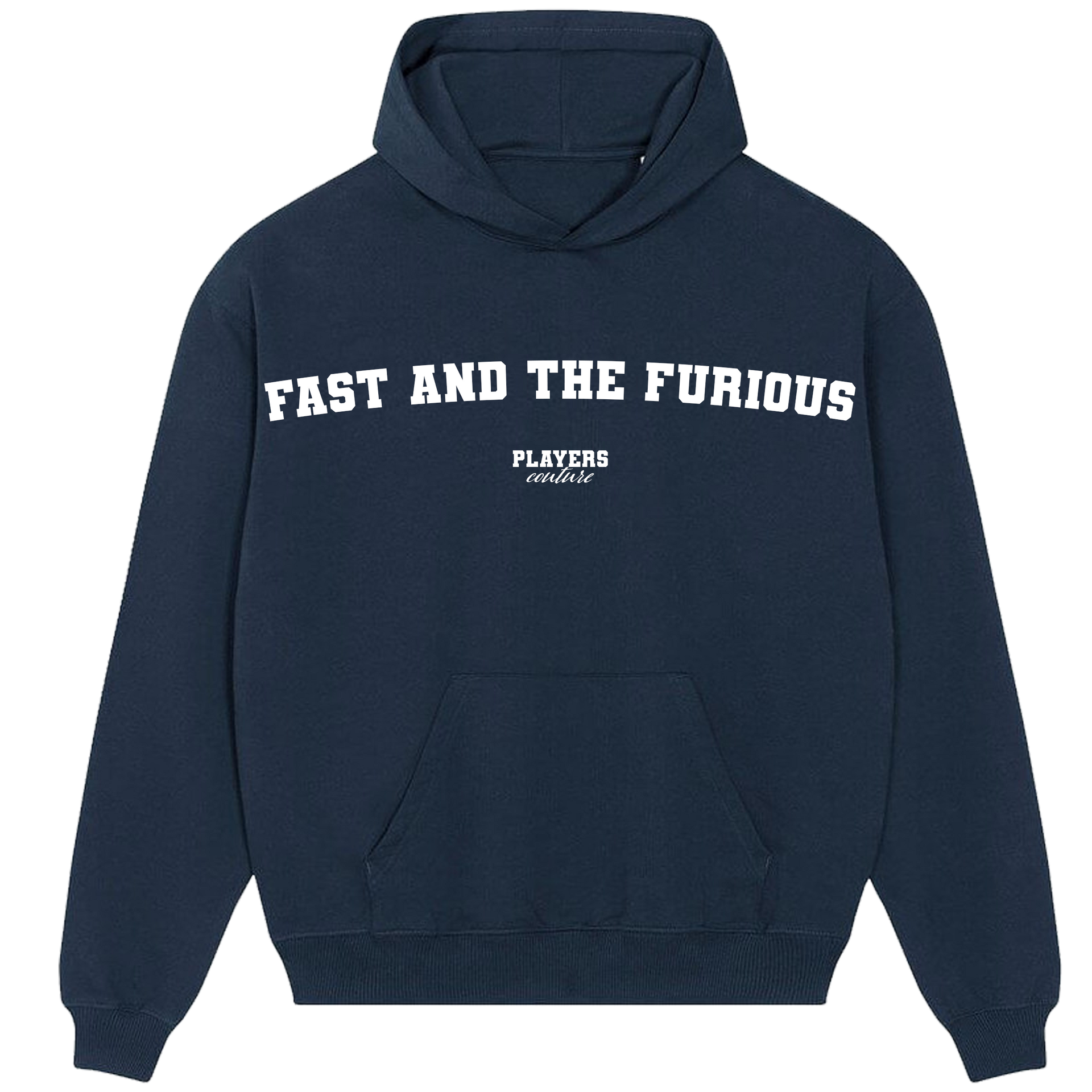 Fast and the Furious Players Couture Men's Casual Hoodie Navy