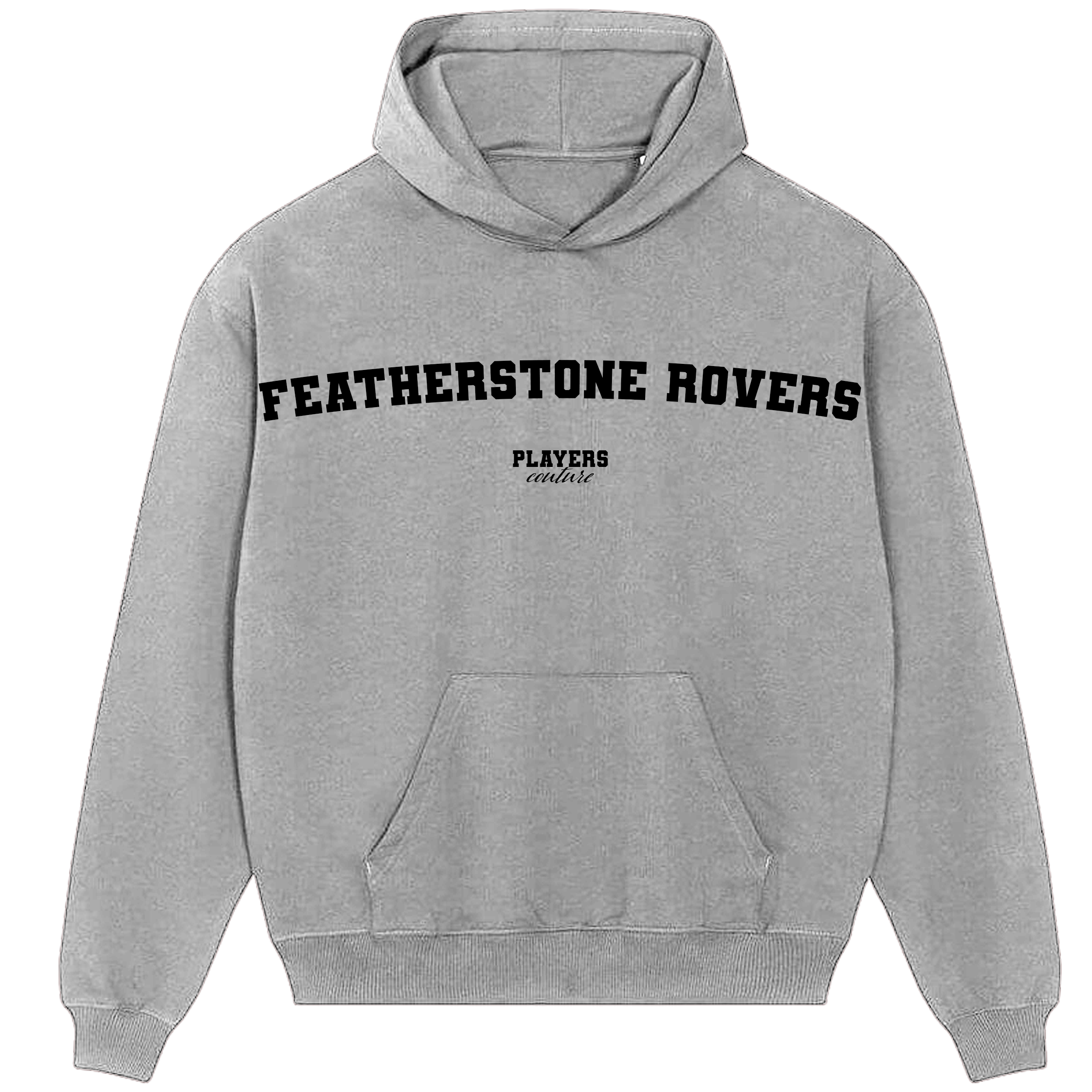Featherstone Rovers Players Couture Men's Casual Hoodie Gray