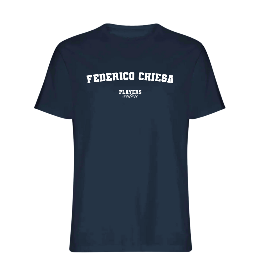 Federico Chiesa Players Couture Mens T-Shirt Navy