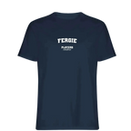 Fergie t-shirt – navy men's t-shirt with white Fergie letters and Players Couture logo on the chest
