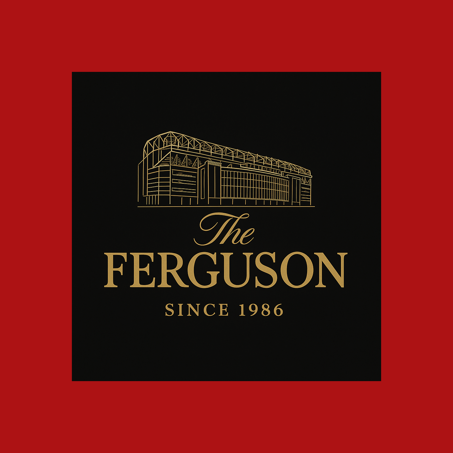 Alex Ferguson Logo Players Couture Mens T-Shirt