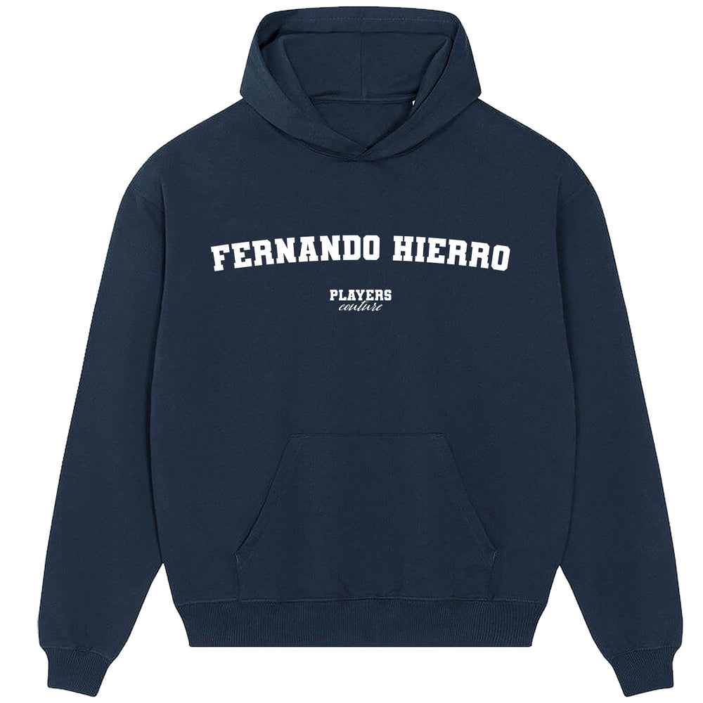 Fernando Hierro navy hoodie
