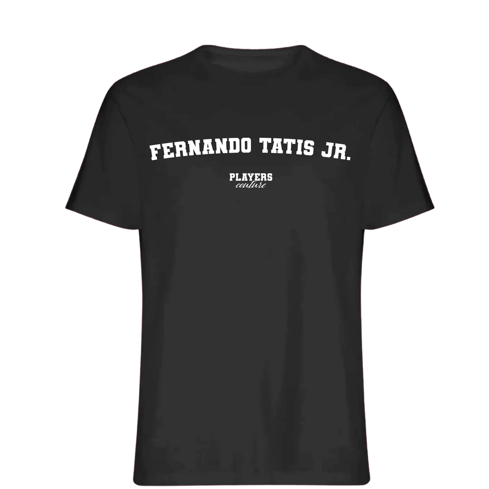 Fernando Tatis Jr. Players Couture Mens T-Shirt Black