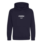 France hoodie – navy kids' hoodie with white France letters and Players Couture logo on the chest