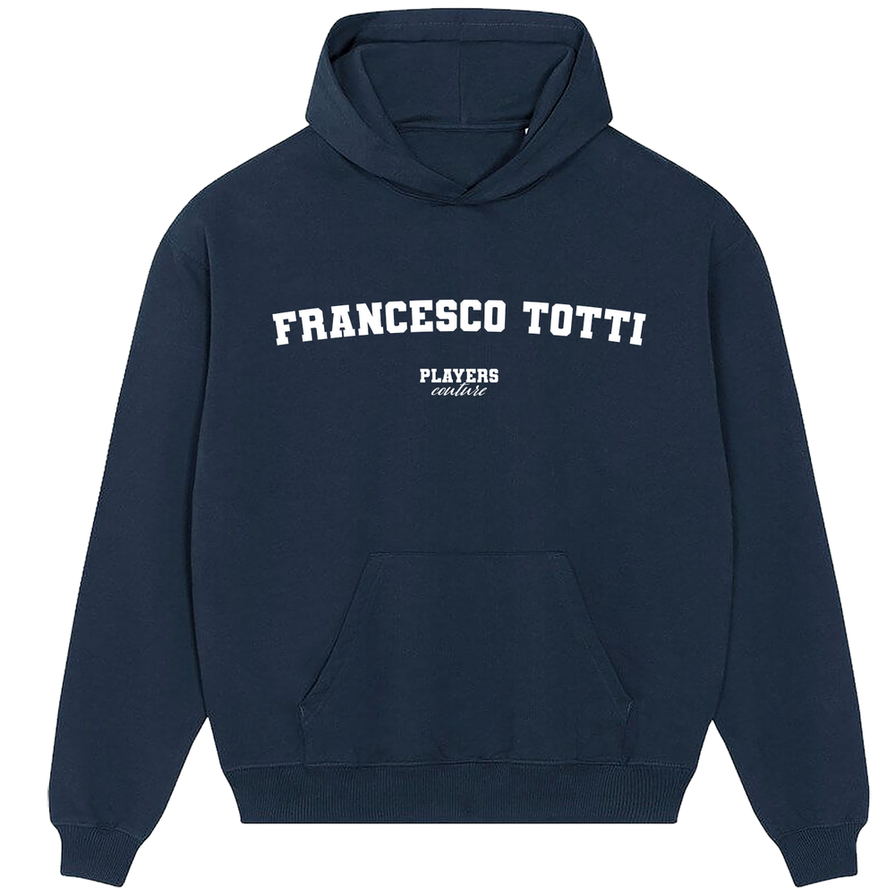 Francesco Totti Players Couture Men's Casual Hoodie Navy