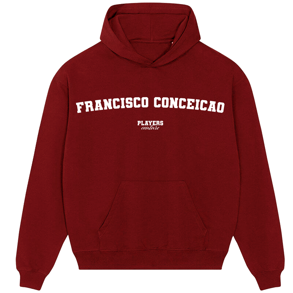 Francisco Conceicao Players Couture Men's Casual Hoodie Red