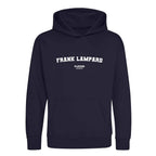 Frank Lampard hoodie – navy kids' hoodie with white Frank Lampard letters and Players Couture logo on the chest