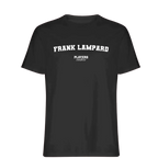 Frank Lampard t-shirt – black men's t-shirt with white Frank Lampard letters and Players Couture logo on the chest