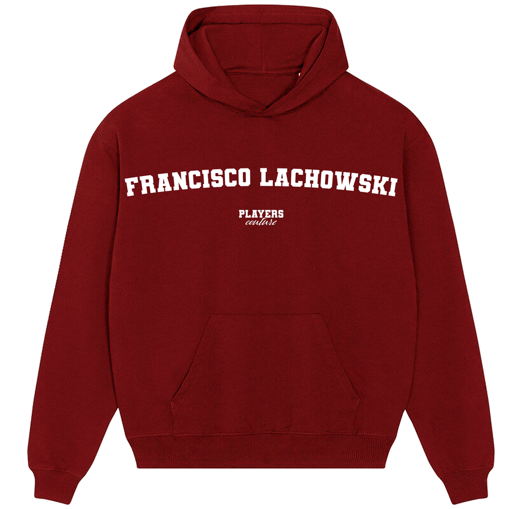 Fransisco Lachowski Players Couture Men's Casual Hoodie Red