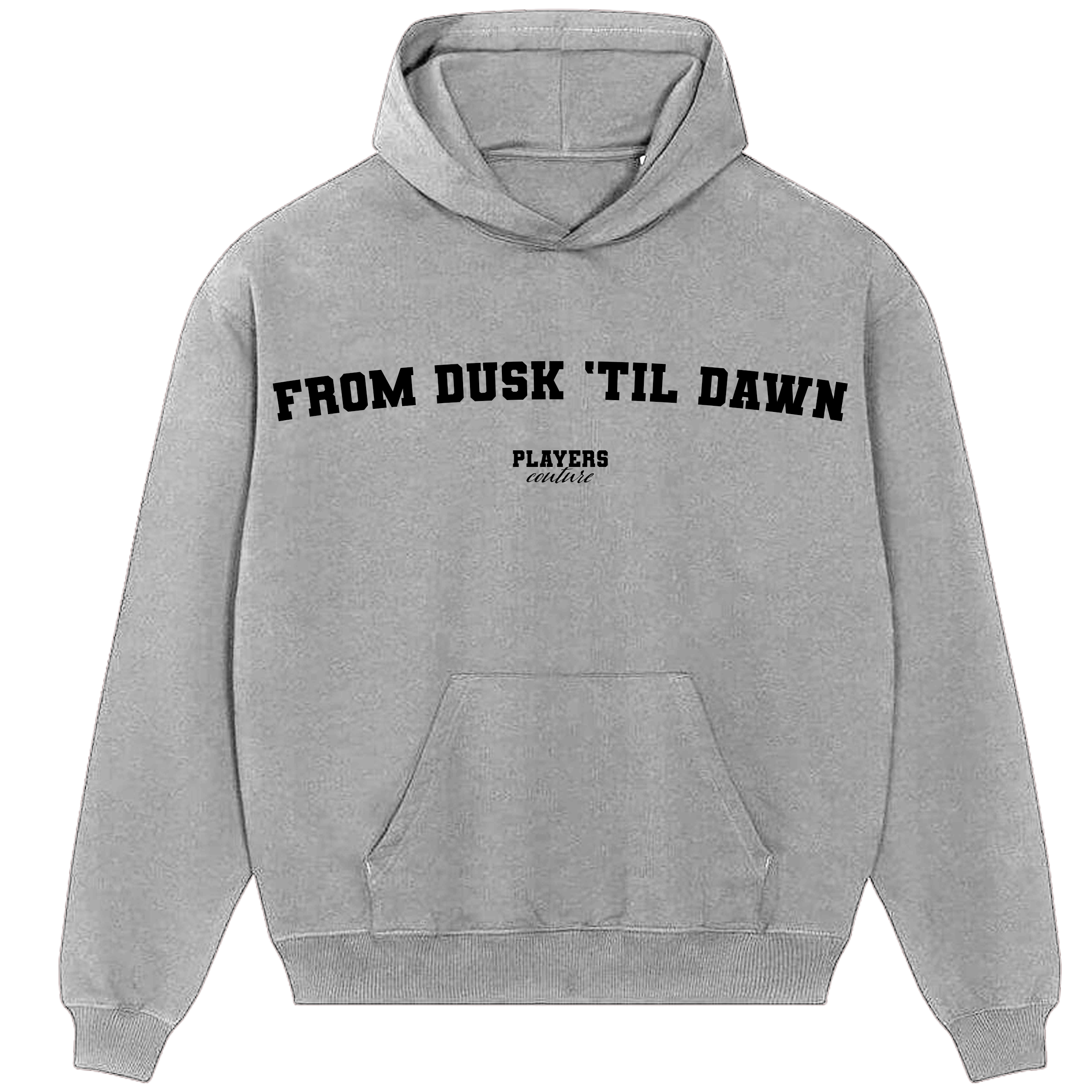 From Dusk 'Til Dawn Players Couture Men's Casual Hoodie Gray