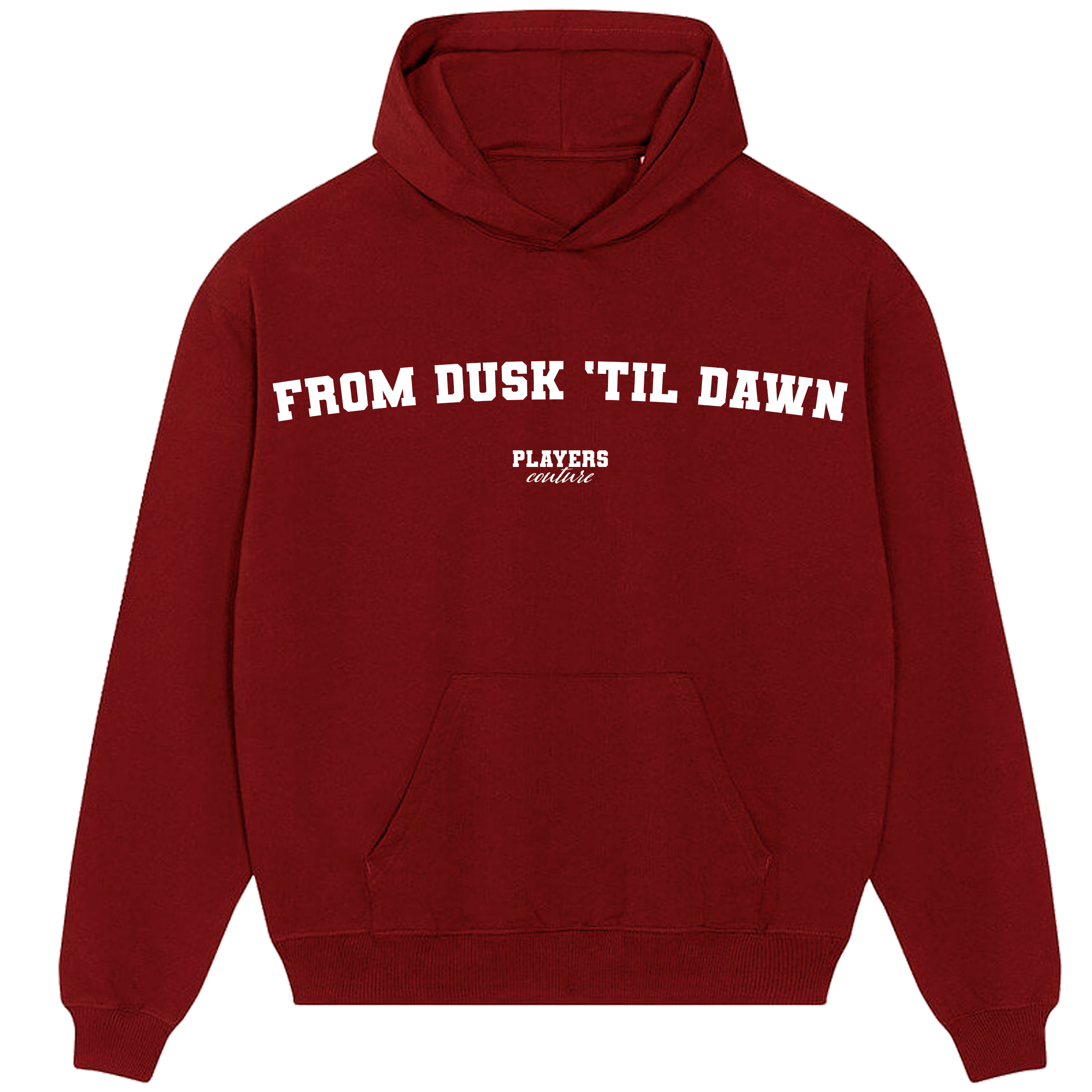 From Dusk 'Til Dawn Players Couture Men's Casual Hoodie Red