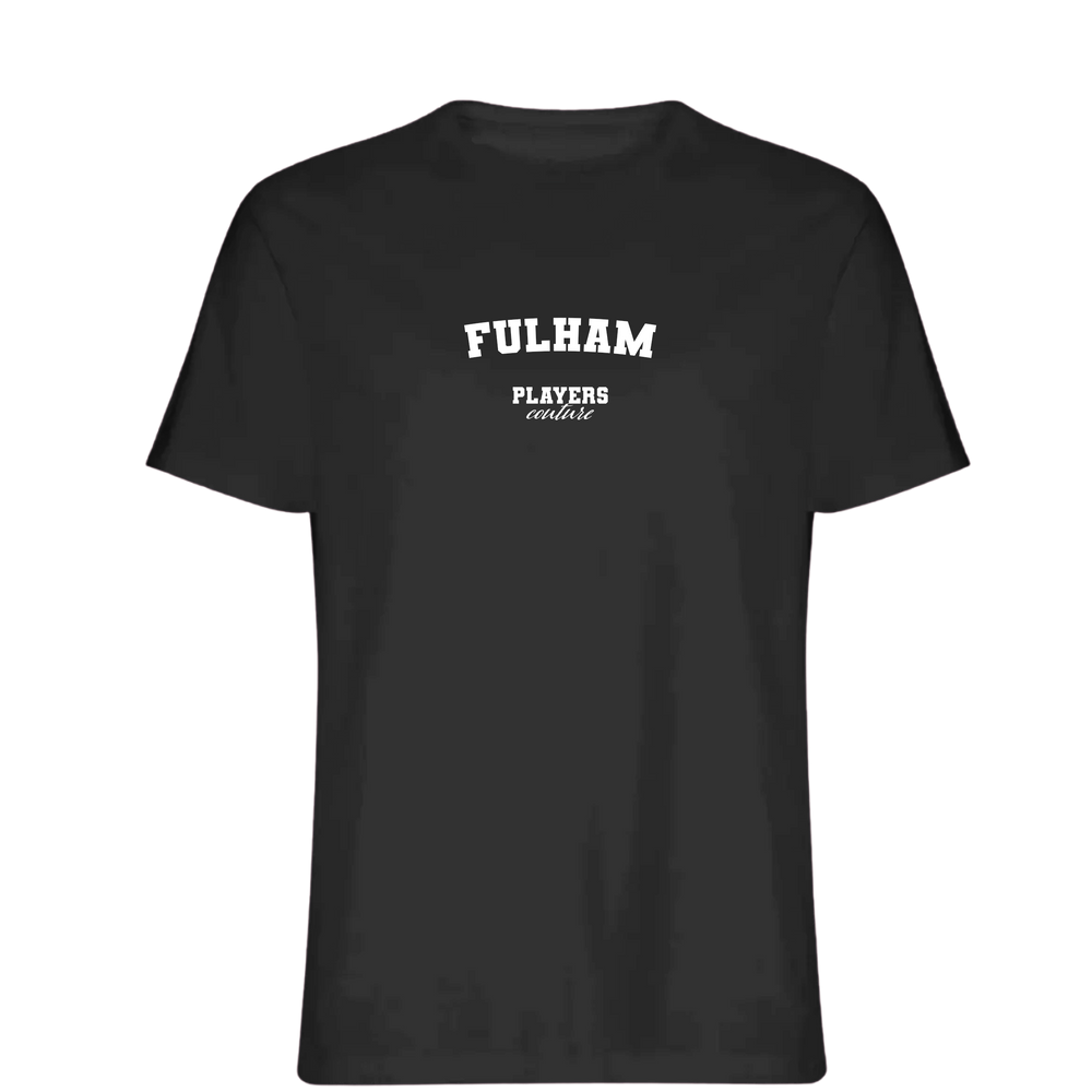 Fulham Players Couture Mens T-Shirt Black