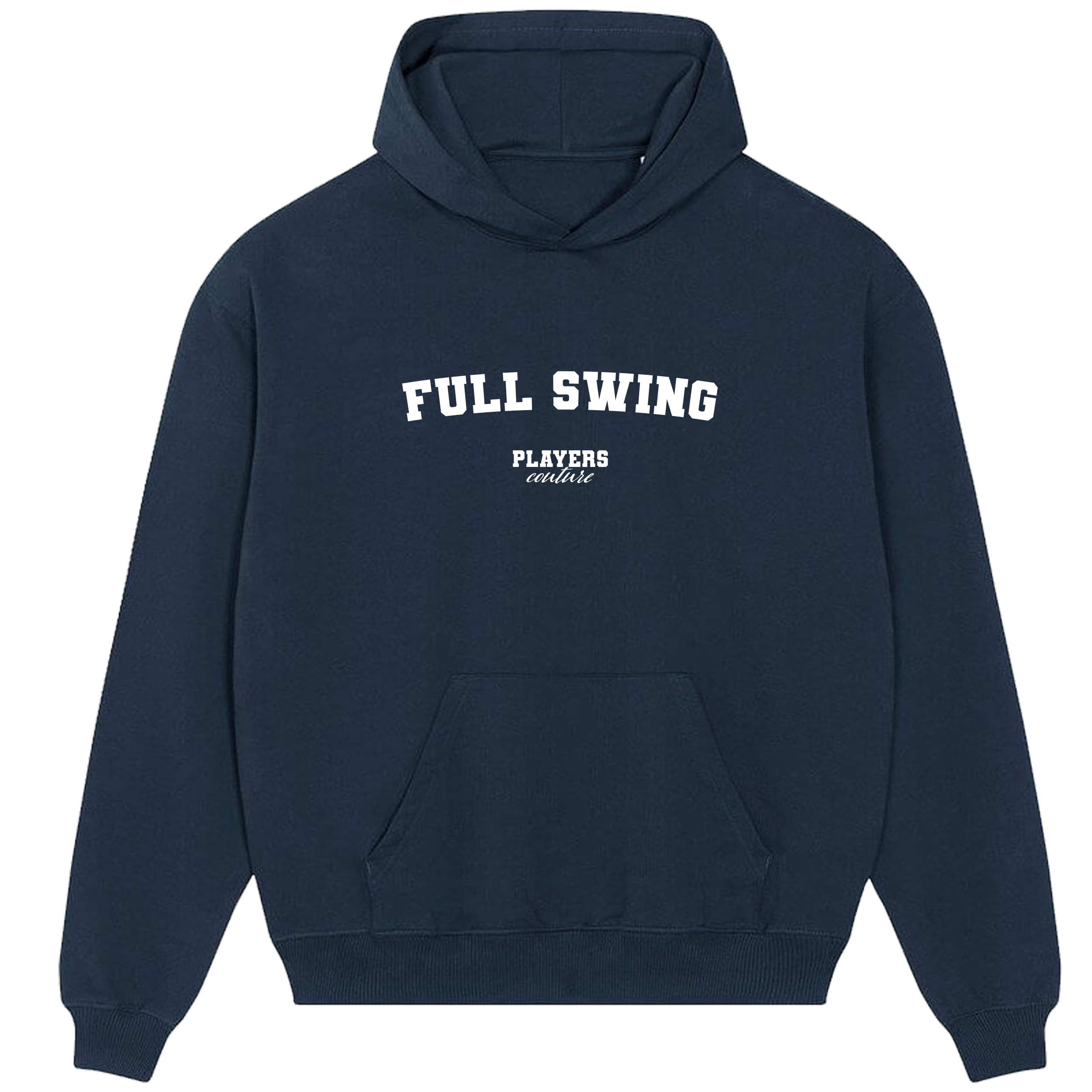 Full Swing Players Couture Men's Casual Hoodie Navy