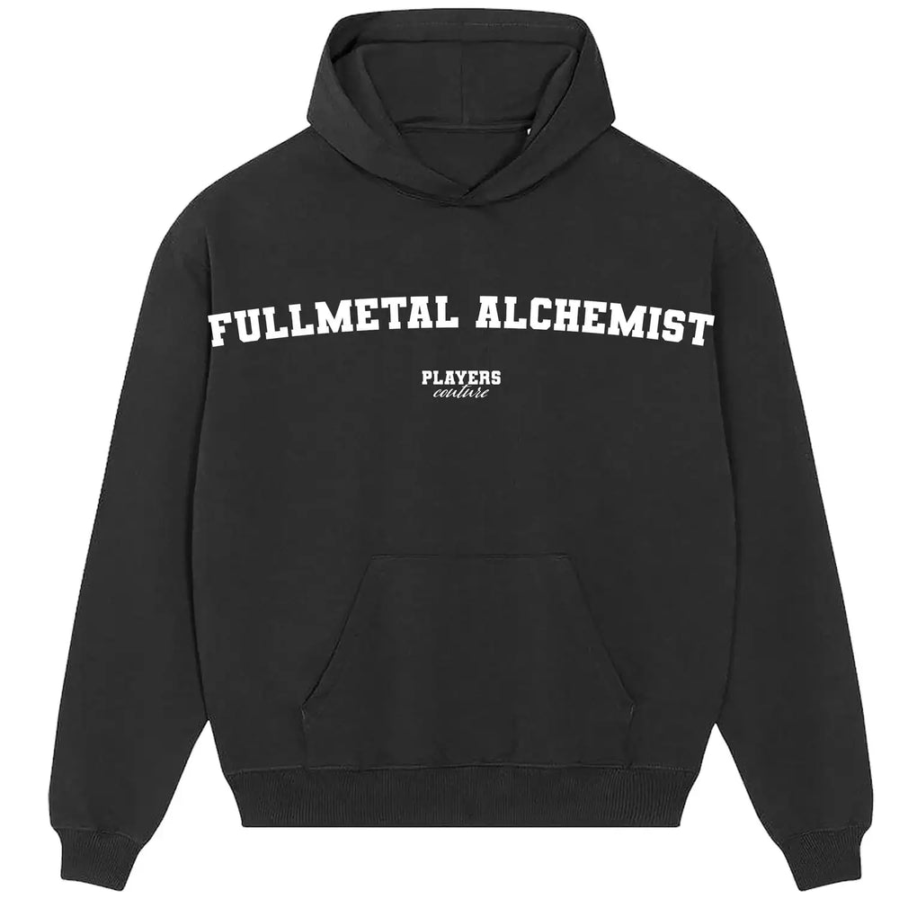 Fullmetal Alchemist Players Couture Men's Casual Hoodie - Black / S | Anime, Comics, Hoodies, Manga, Men's, Name Collection