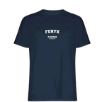 Furyk t-shirt – navy men's t-shirt with white Furyk letters and Players Couture logo on the chest