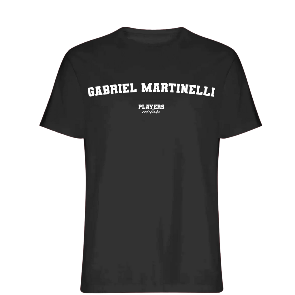Gabriel Martinelli Players Couture Mens T-Shirt Black