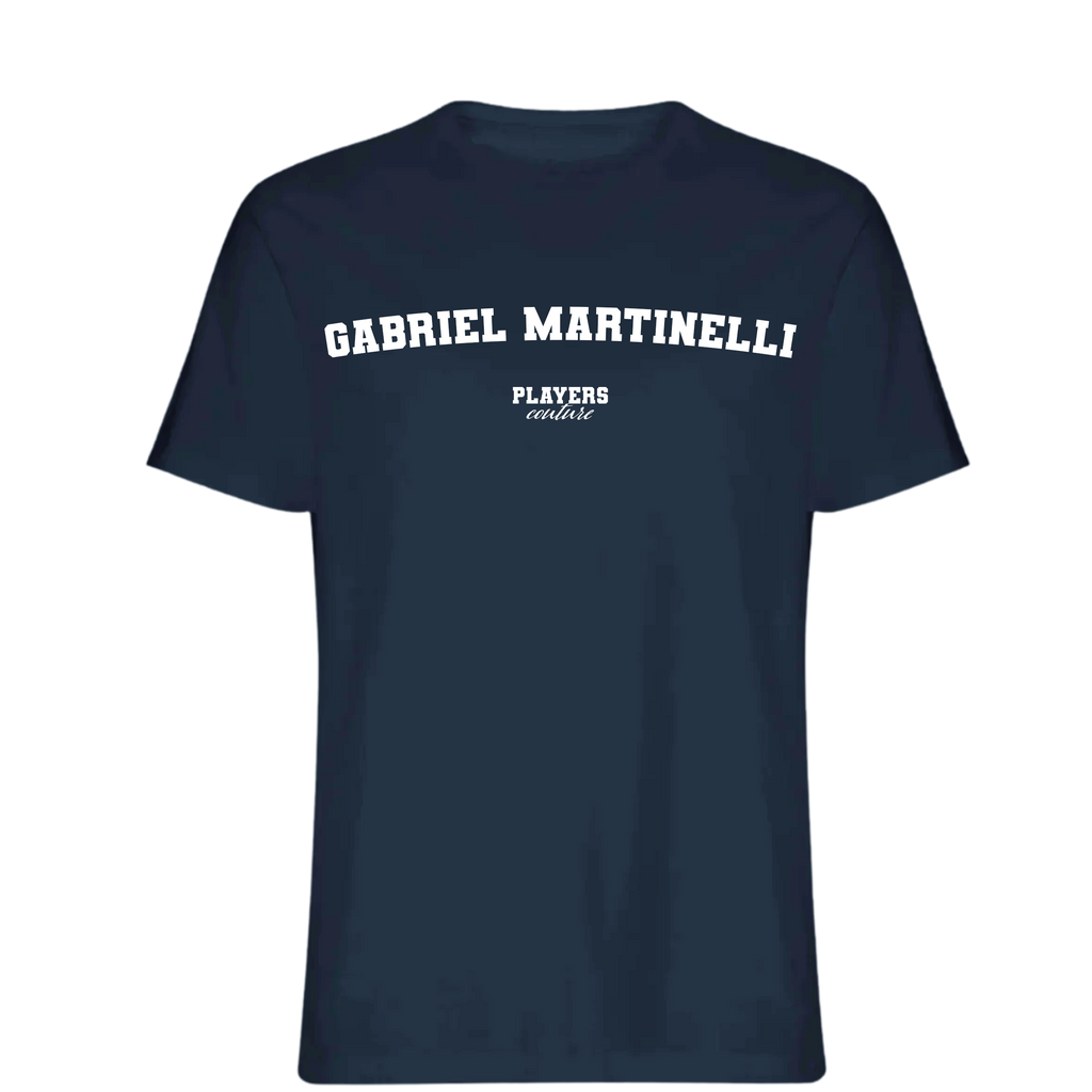 Gabriel Martinelli Players Couture Mens T-Shirt Navy