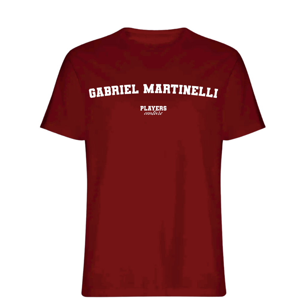 Gabriel Martinelli Players Couture Mens T-Shirt Red