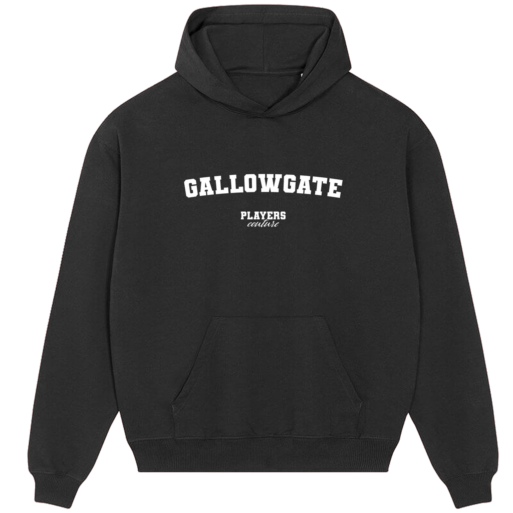Gallowgate Players Couture Men's Casual Hoodie Black
