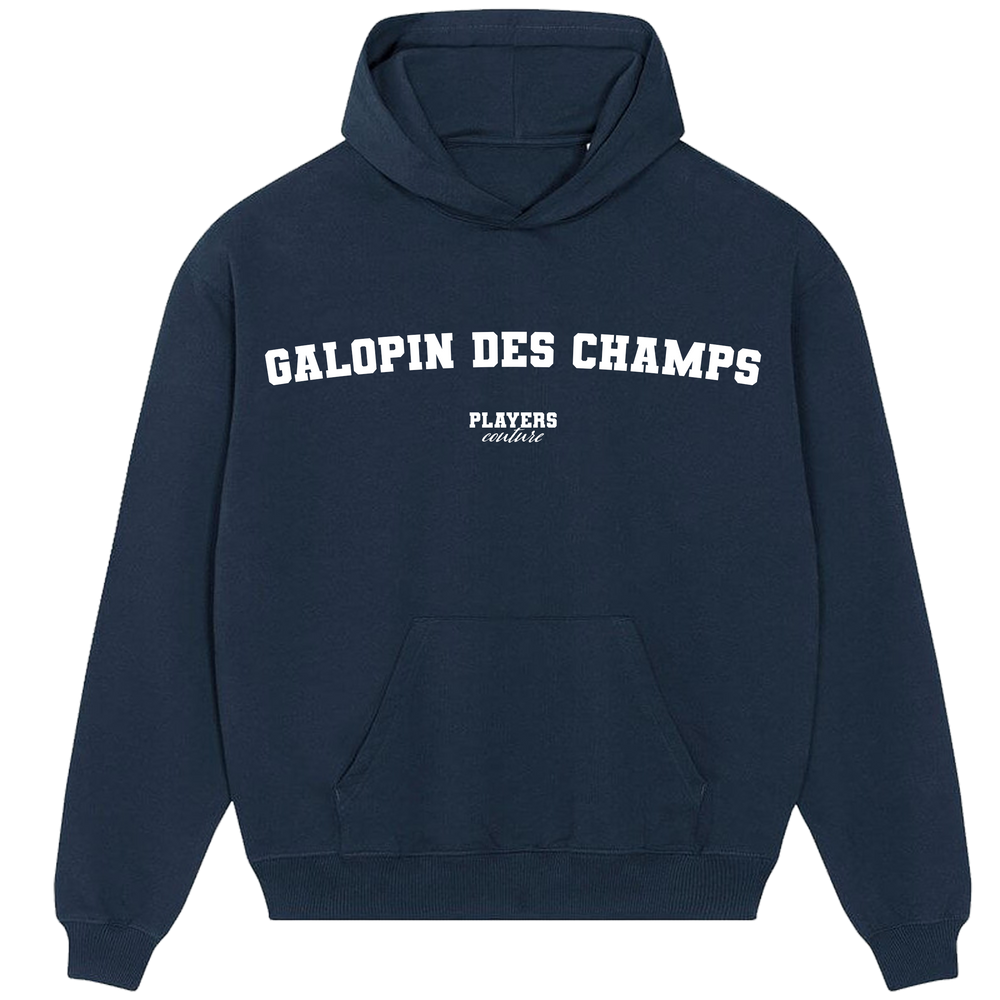 Galopin des Champs Players Couture Men's Casual Hoodie Navy