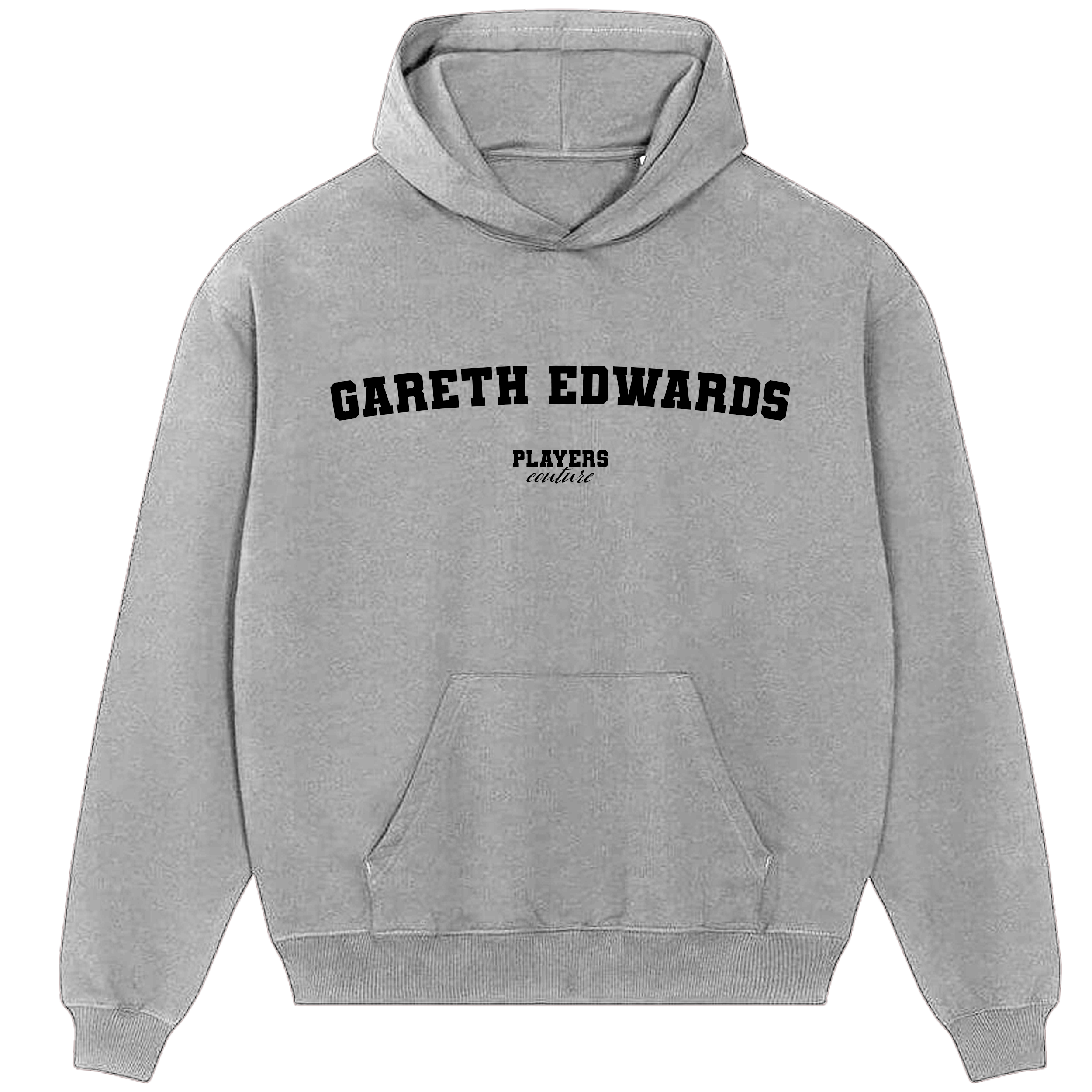 Gareth Edwards Players Couture Men's Casual Hoodie Gray