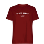 Geoff Hurst Players Couture Mens T-Shirt Red