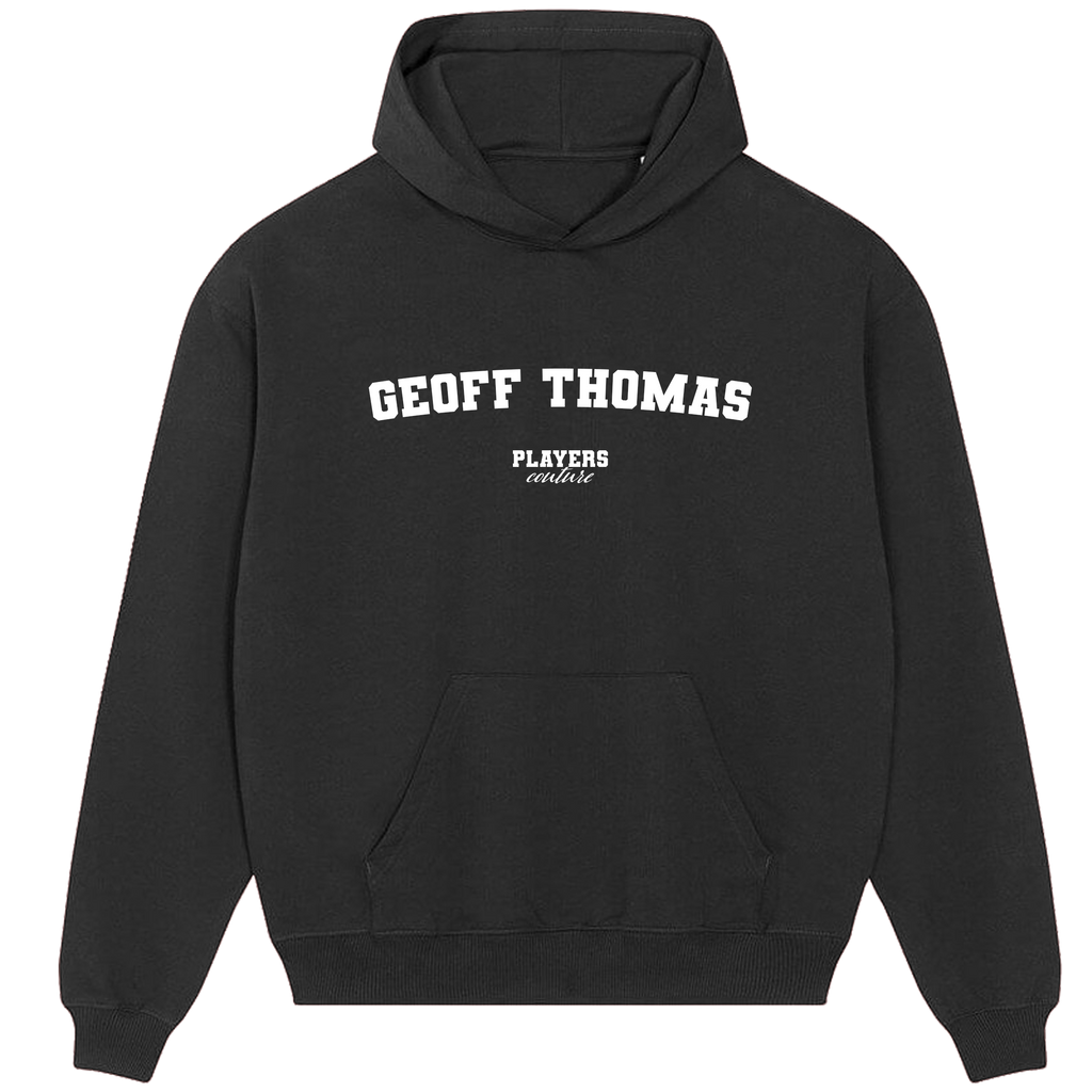 Geoff Thomas Players Couture Men's Casual Hoodie Black