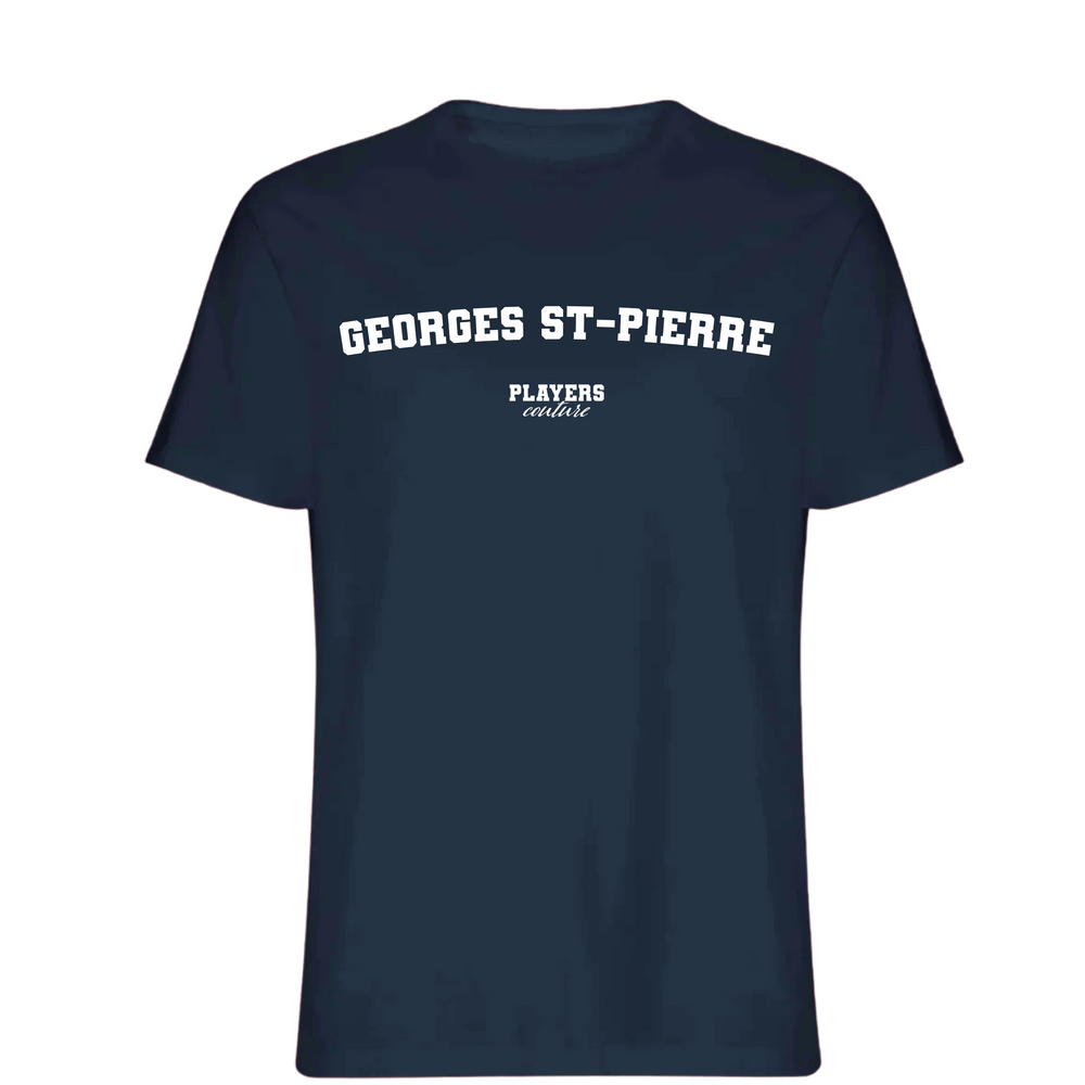 Georges St-Pierre Players Couture Mens T-Shirt Navy