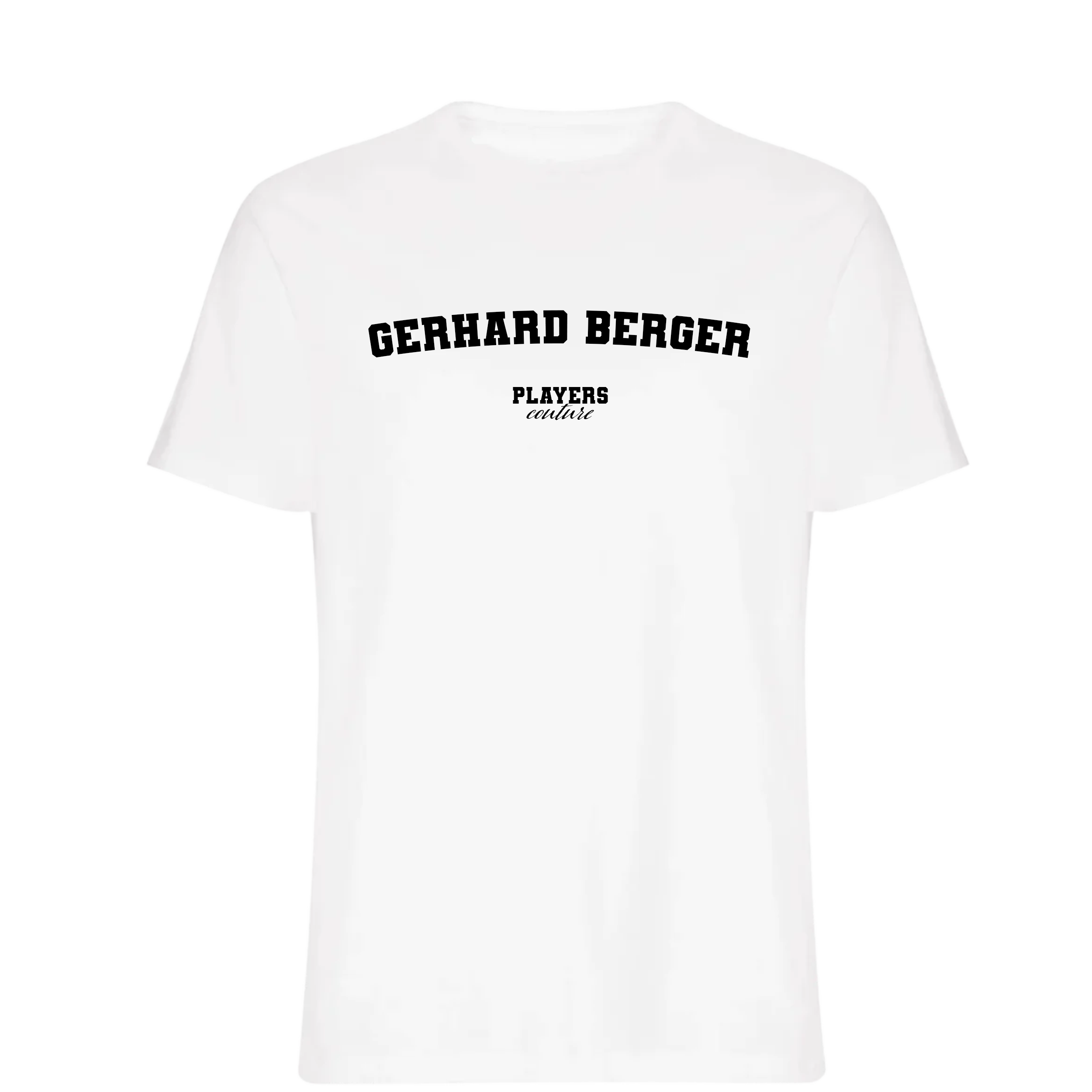 Gerhard Berger Players Couture Men's T-Shirt White