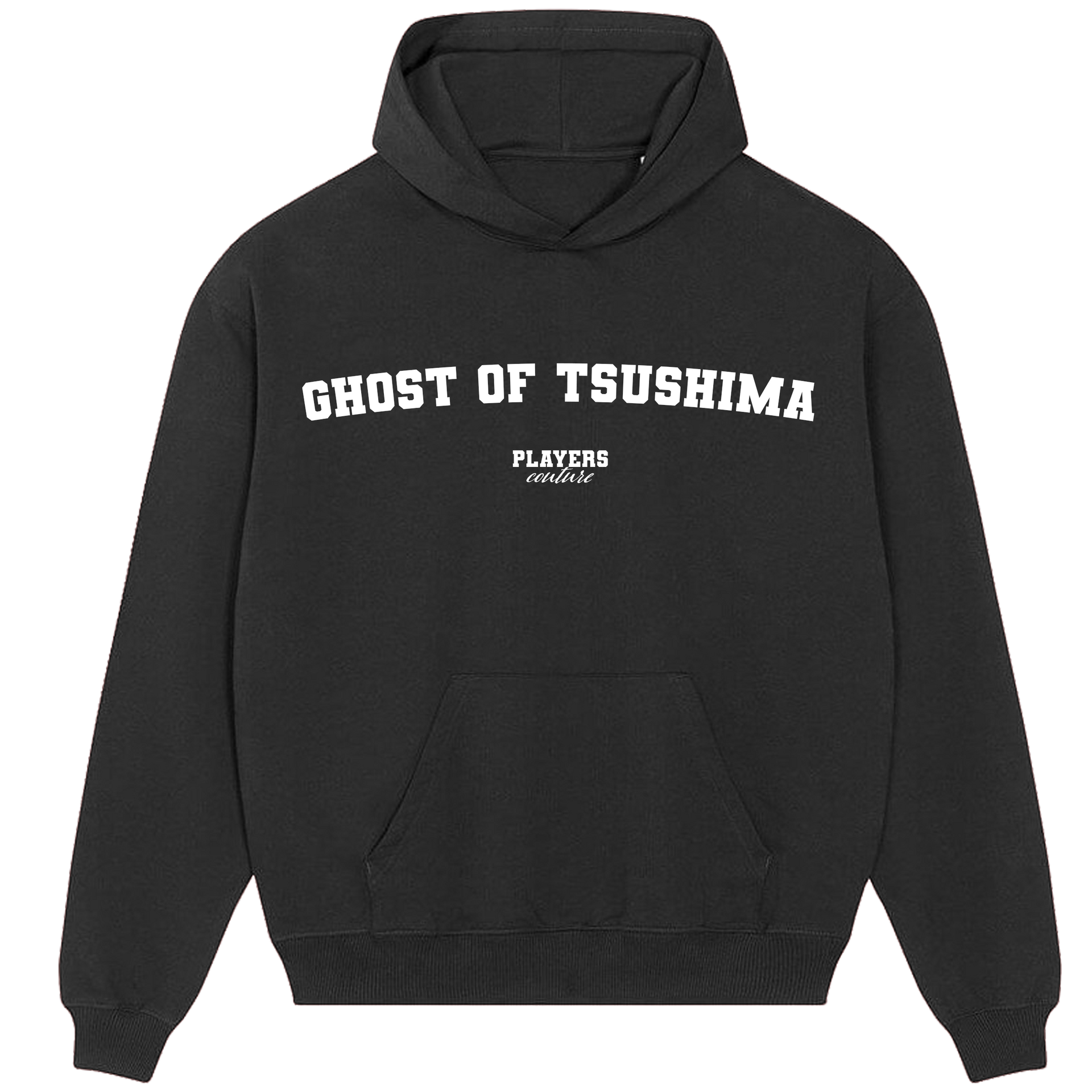 Ghost of Tsushima Players Couture Men's Casual Hoodie Black