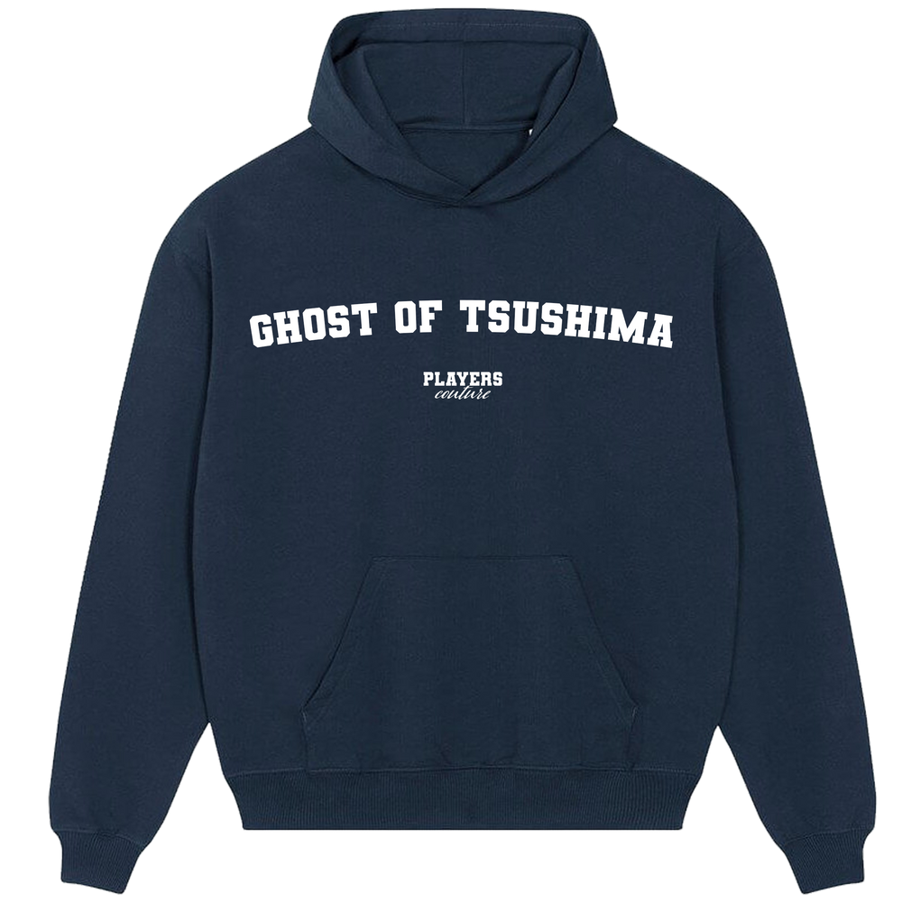 Ghost of Tsushima Players Couture Men's Casual Hoodie Navy