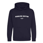 Gianluigi Buffon hoodie – navy kids' hoodie with white Gianluigi Buffon letters and Players Couture logo on the chest
