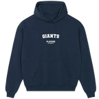 Giants hoodie – navy men's hoodie with white Giants letters and Players Couture logo on the chest