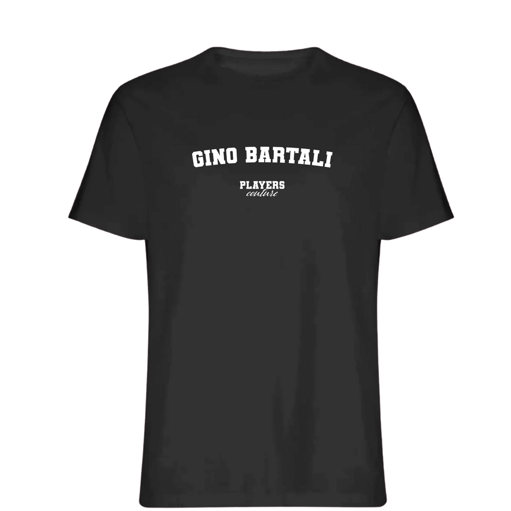 Gino Bartali Players Couture Men's T-Shirt Black