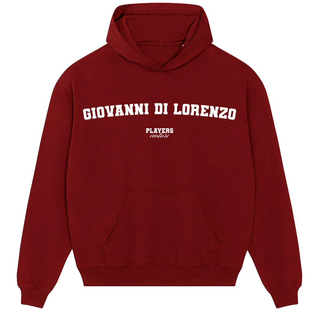 Giovanni Di Lorenzo Players Couture Men's Casual Hoodie Red