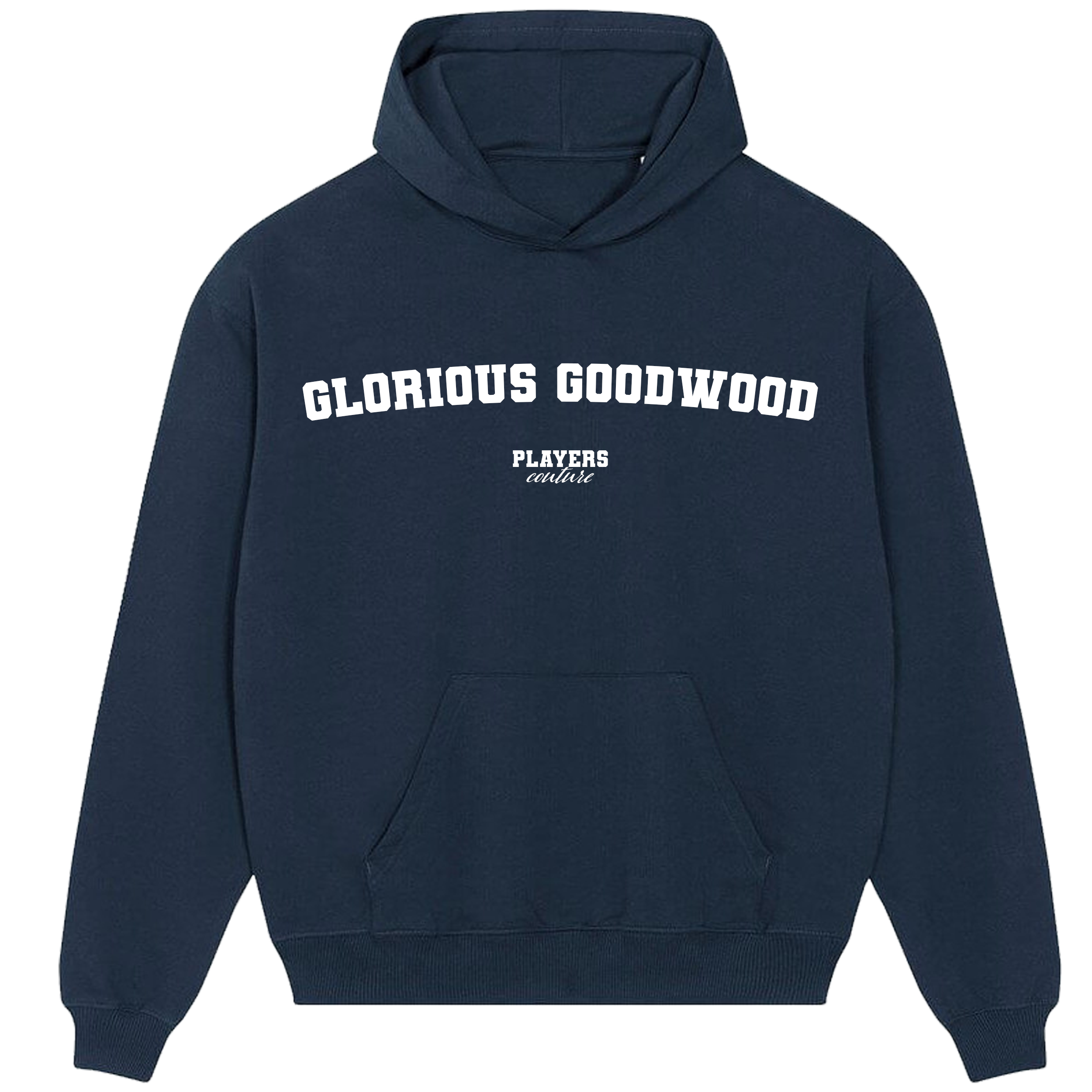 Glorious Goodwood Players Couture Men's Casual Hoodie Navy