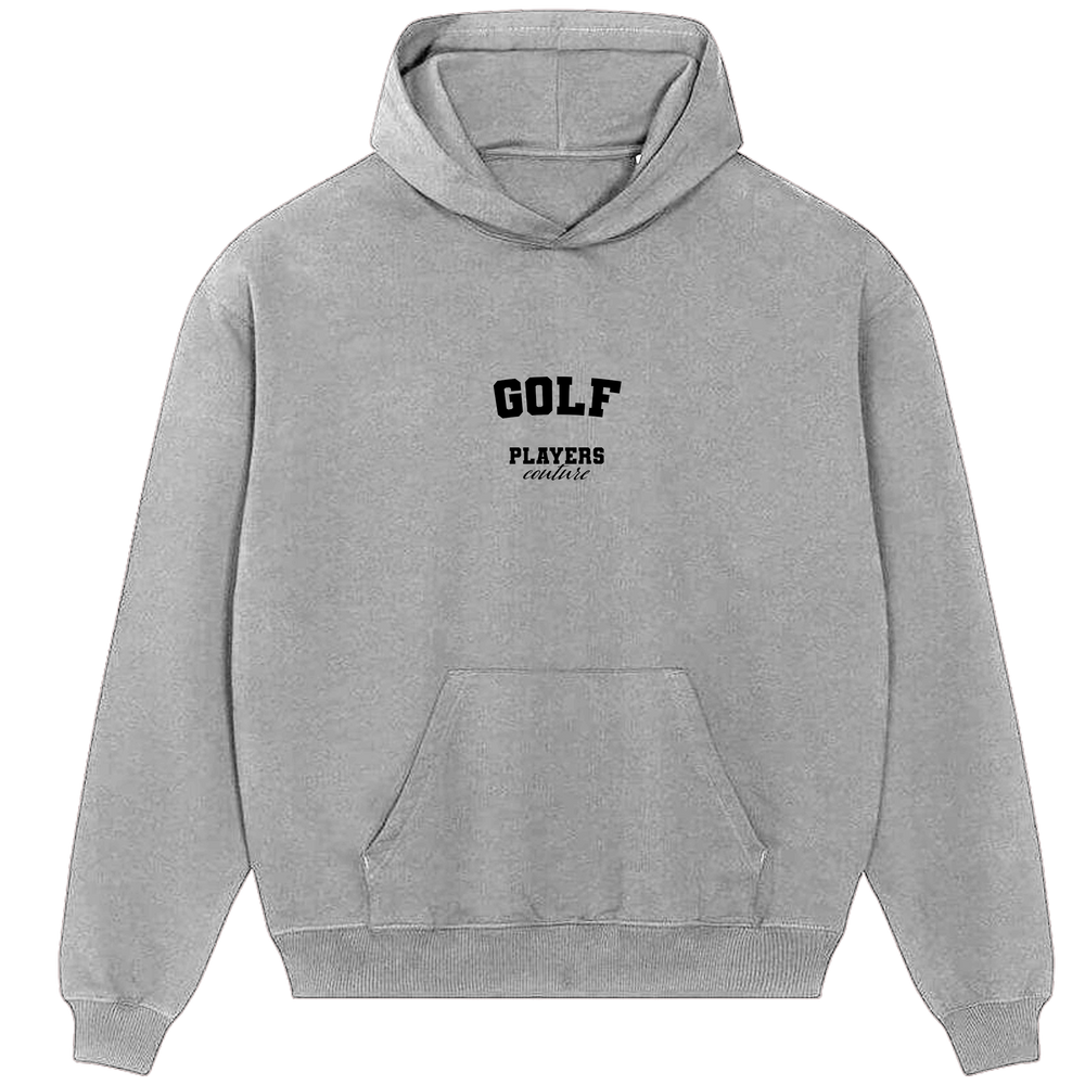 Golf Players Couture Men's Casual Hoodie Gray
