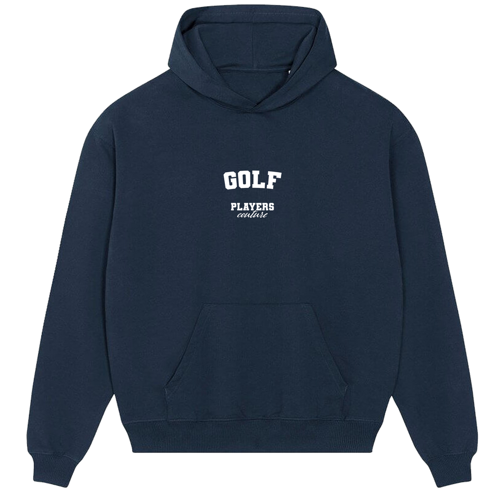 Golf Players Couture Men's Casual Hoodie Navy