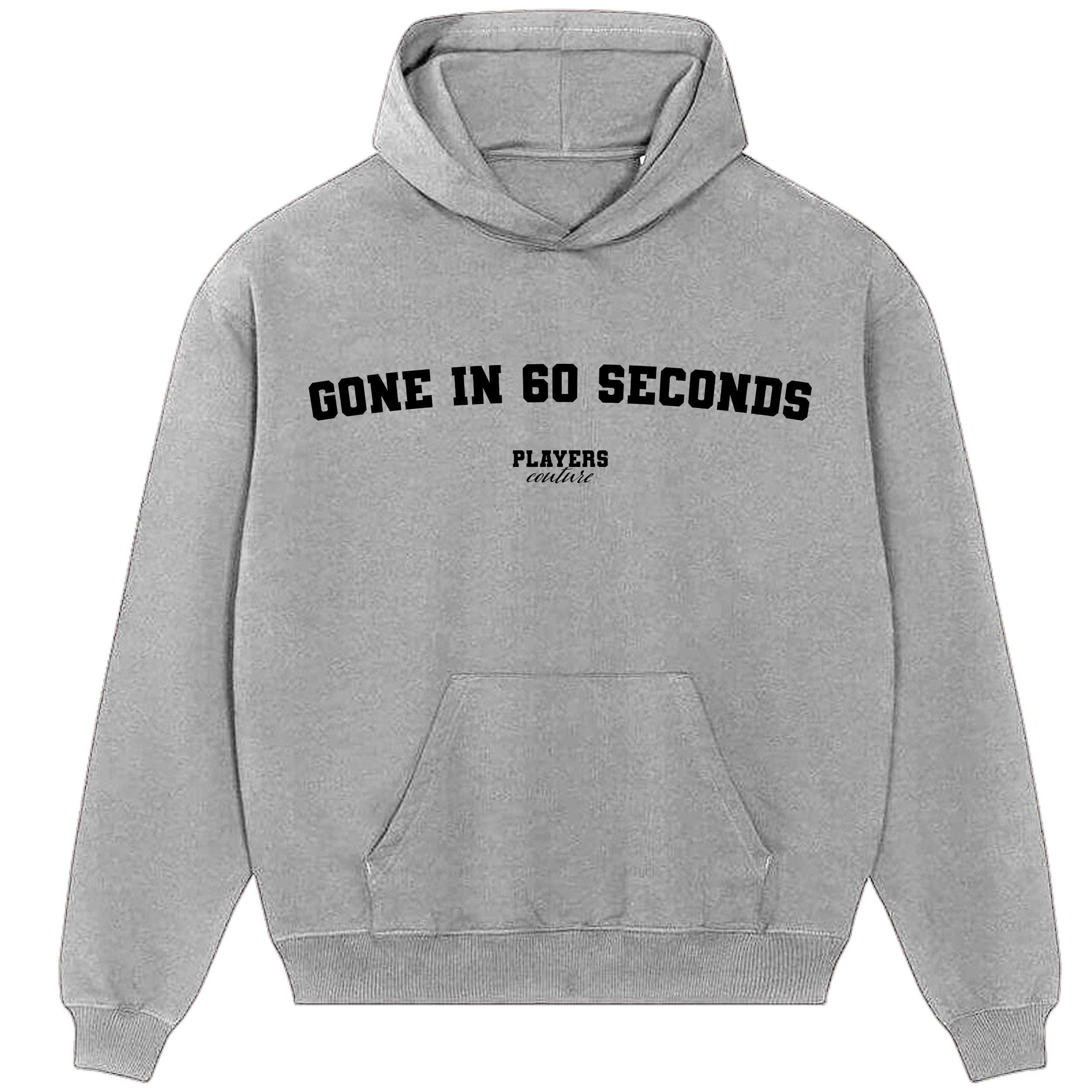 Gone In 60 Seconds Players Couture Men's Casual Hoodie Gray