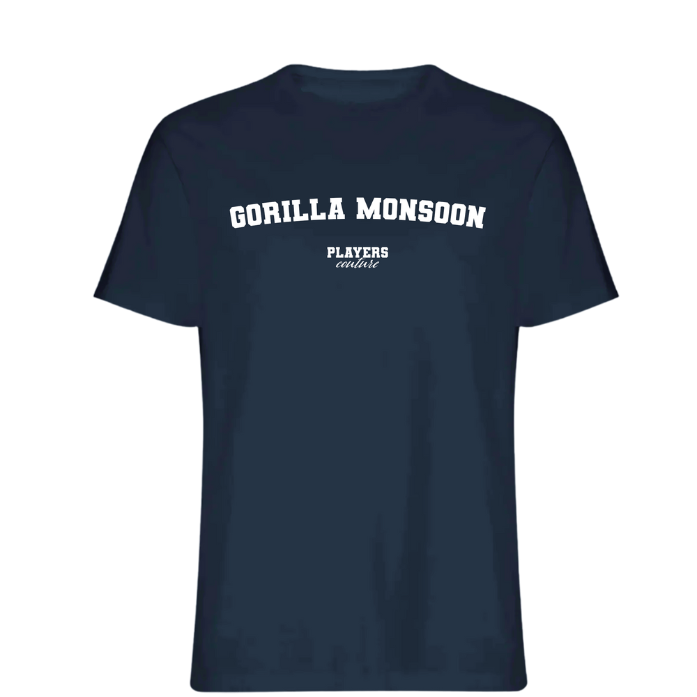 Gorilla Monsoon Players Couture Men's T-Shirt Navy