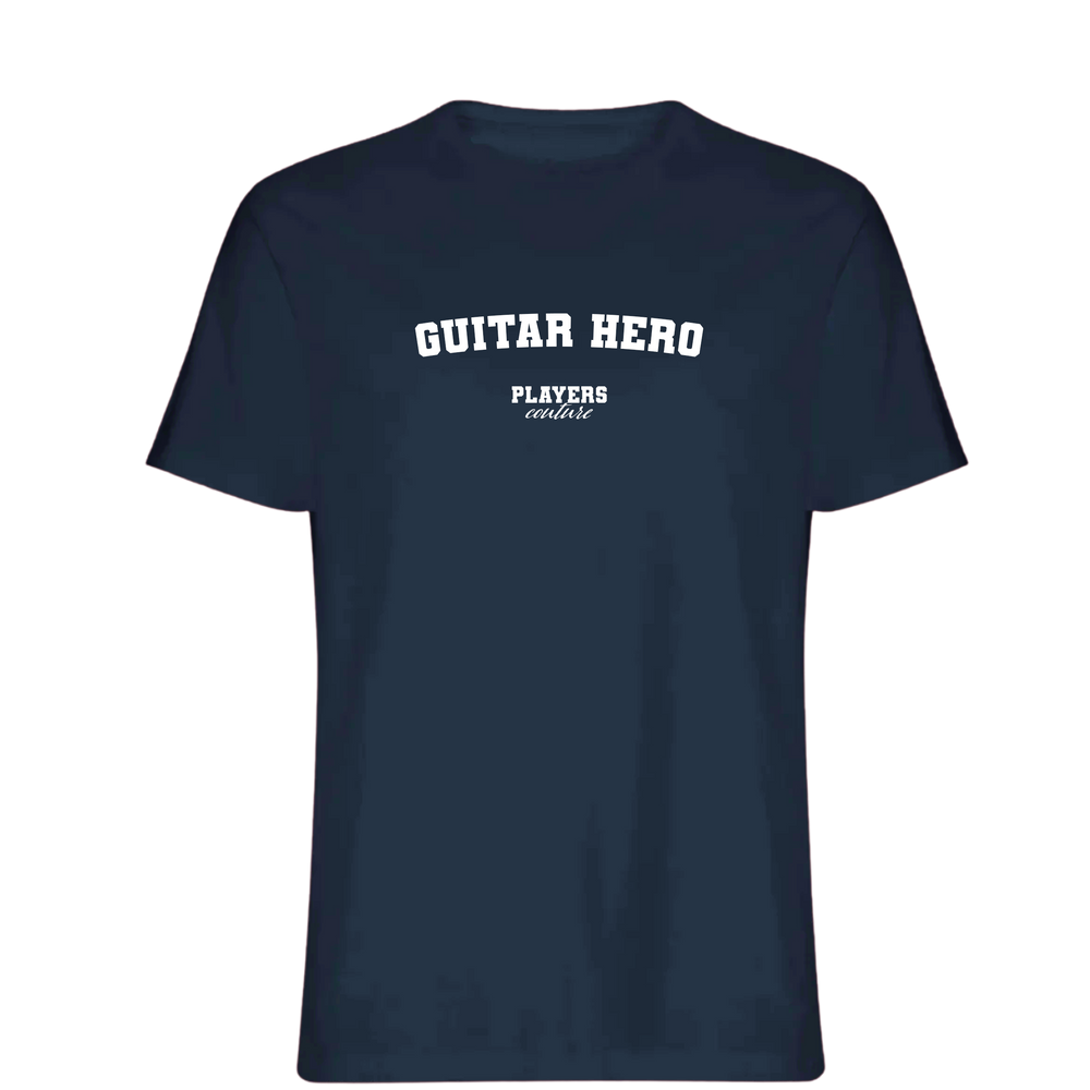 Guitar Hero Players Couture Men's T-Shirt Navy