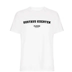 Gustavo Kuerten men's T-shirt in white with bold name lettering