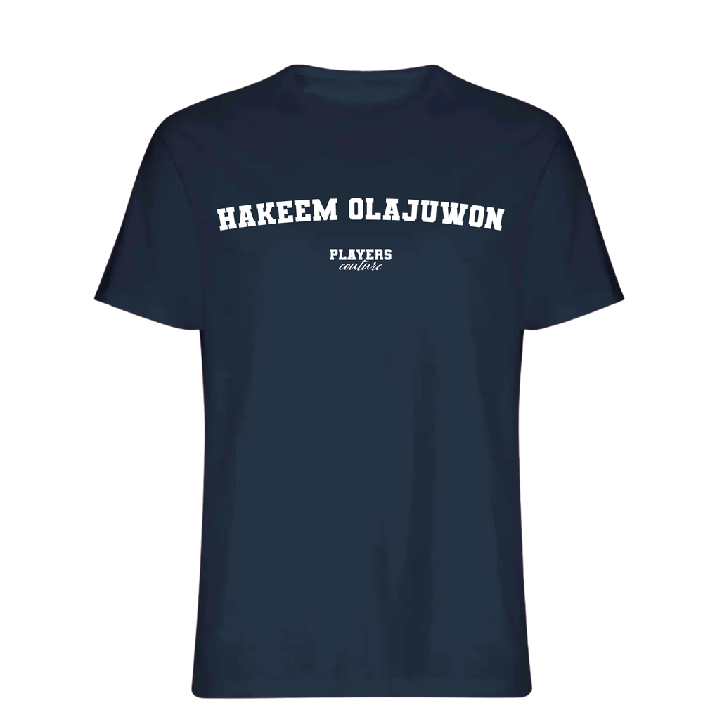 Hakeem Olajuwon Players Couture Men's T-Shirt Navy