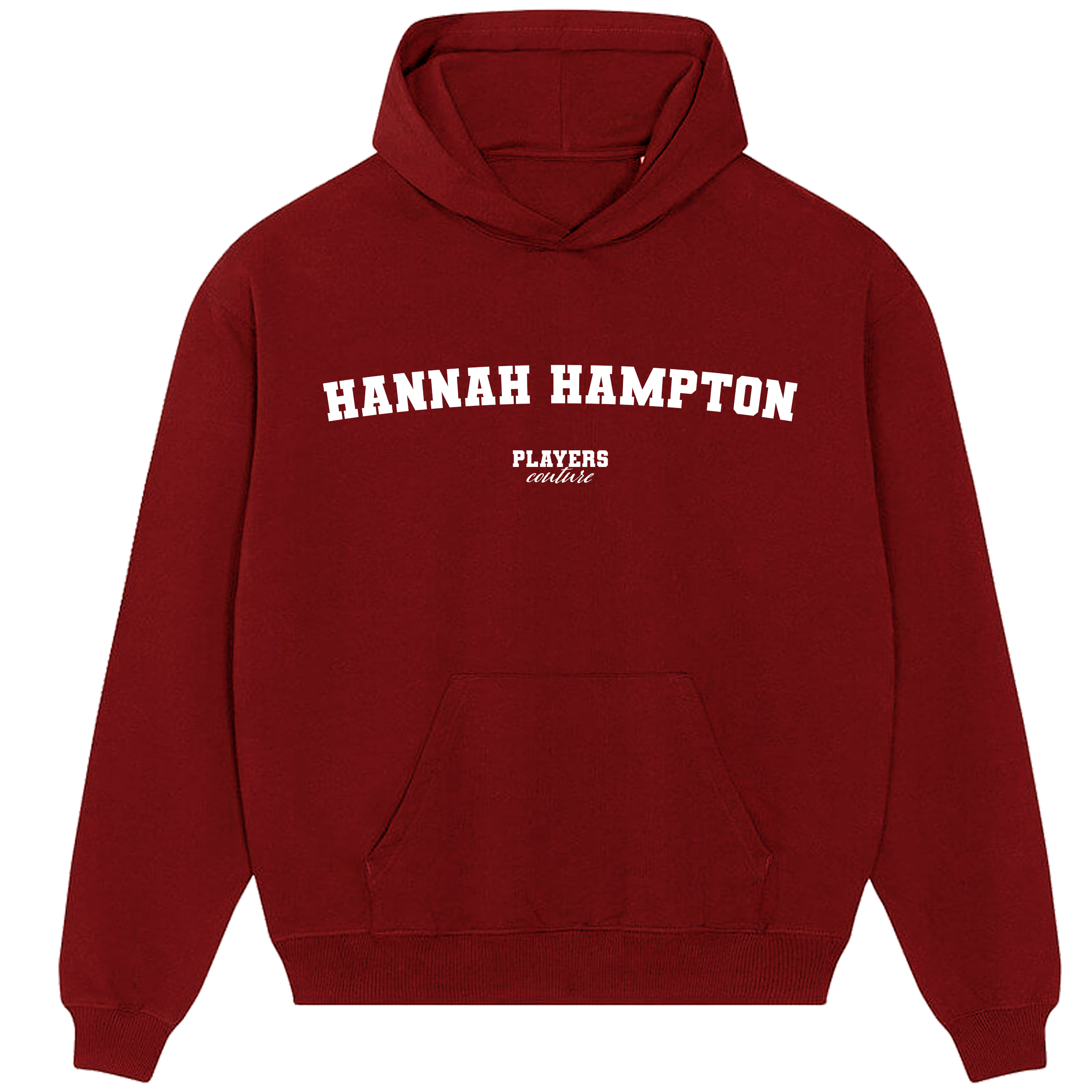 Hannah Hampton Players Couture Men's Casual Hoodie Red
