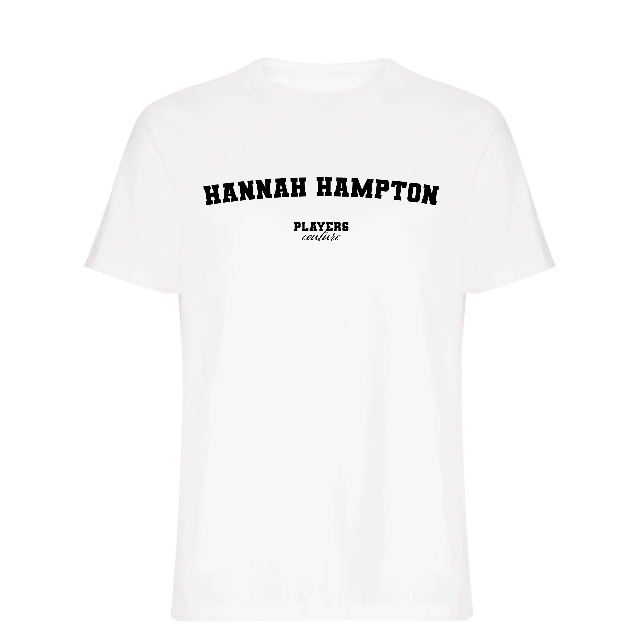 Hannah Hampton Players Couture Mens T-Shirt White
