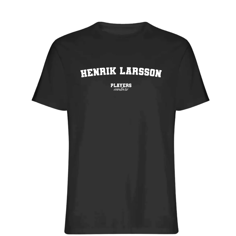 Henrik Larsson Players Couture Mens T-Shirt Black