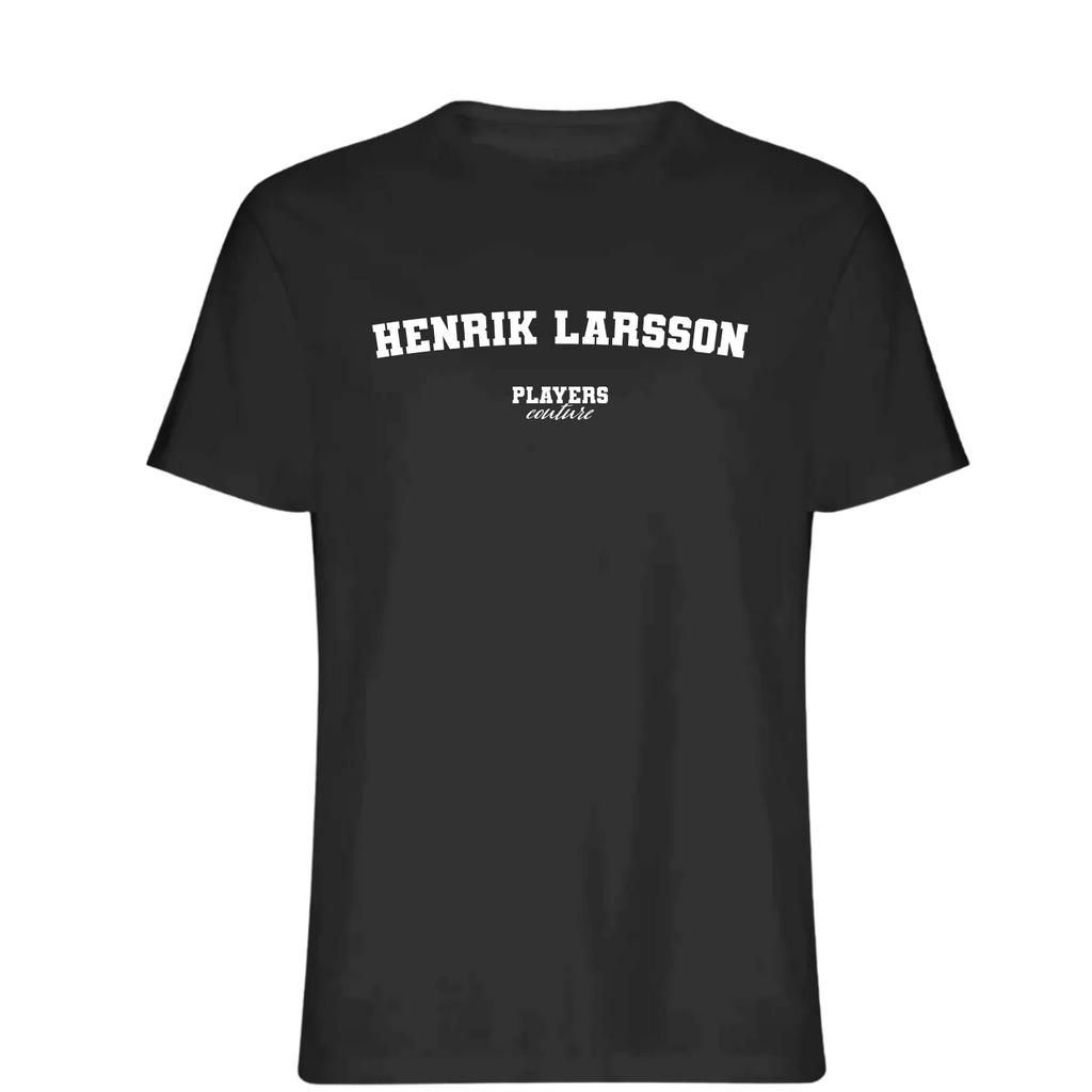 Henrik Larsson Players Couture Mens T-Shirt Black
