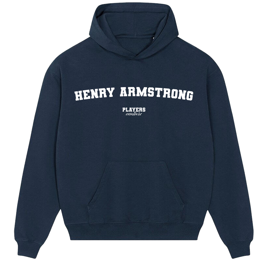 Henry Armstrong Players Couture Men's Casual Hoodie Navy