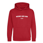 Heung Min Son hoodie – red kids' hoodie with white Heung Min Son letters and Players Couture logo on the chest