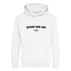 Heung Min Son hoodie – white kids' hoodie with black Heung Min Son letters and Players Couture logo on the chest